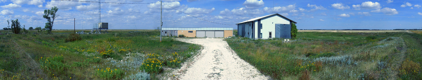 west, front, east yard ~ 170906